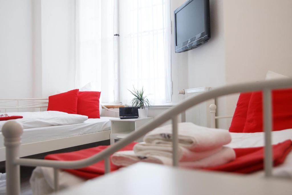Chambre Lits Jumeaux avec Salle de Bains Privative